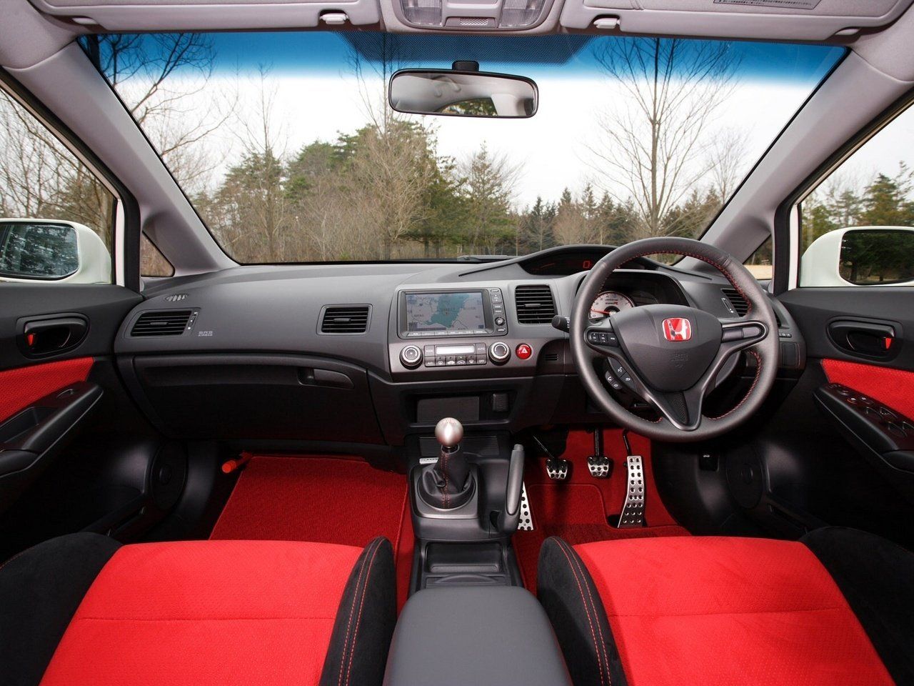 Автомобили Honda Civic Type R VIII Рестайлинг 2008 - 2011 Седан.