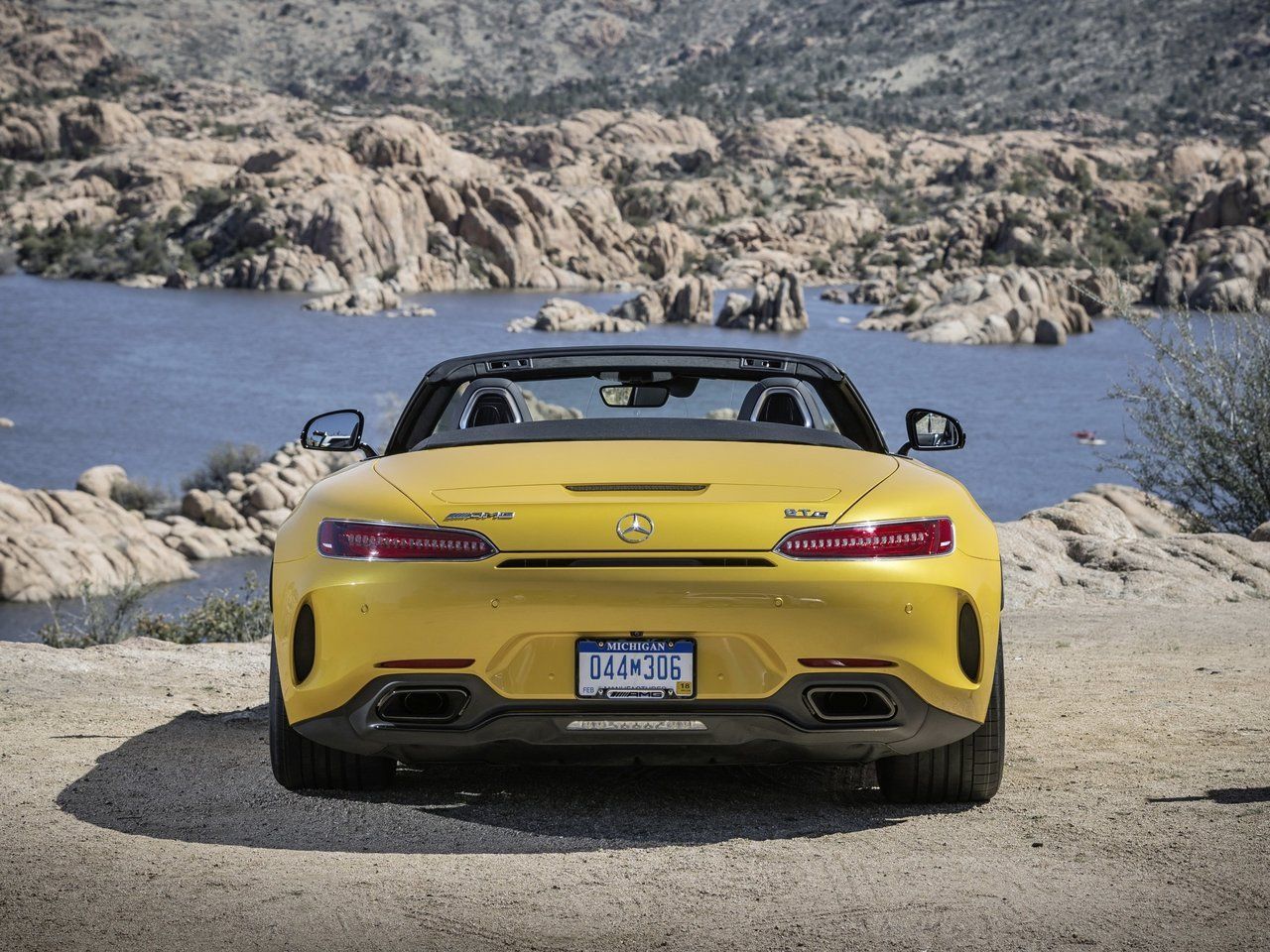 Мерседес AMG gt Roadster 2017