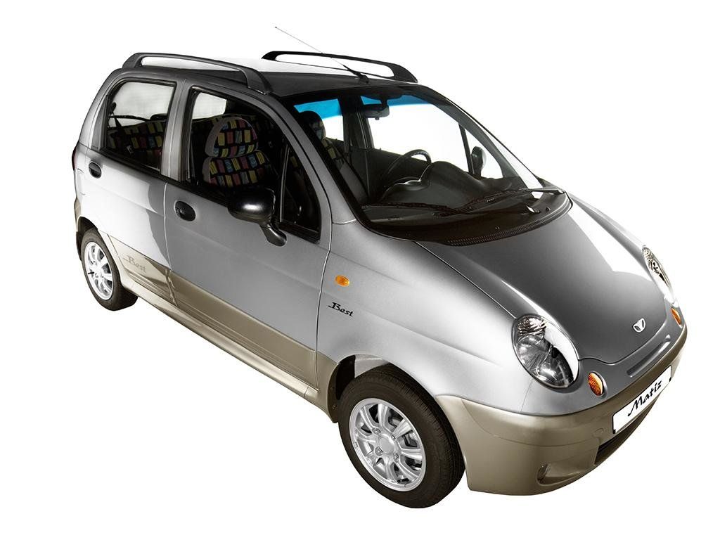 Daewoo Matiz I Рестайлинг 2000 – 2015 Хэтчбек 5 дв.: кузов, класс, тип и  объём двигателя, коробка передач, разгон, фото - CarsWeek.ru