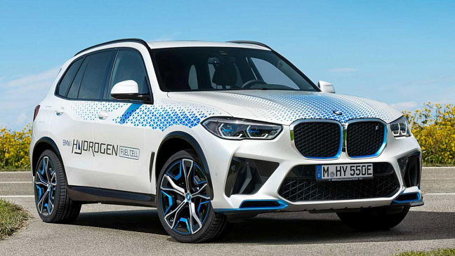 Компания BMW презентовала водородный бронекроссовер iX5 Hydrogen