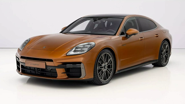 Porsche Panamera 2024 года устроило танцевальное шоу с пневматической подвеской