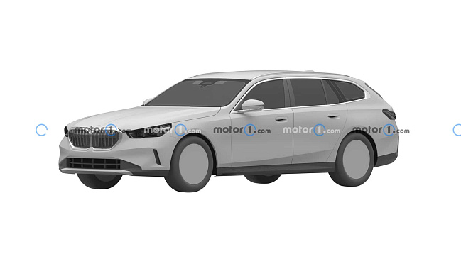 В заявке на товарный знак раскрыт дизайн нового универсала BMW 5-Series Touring