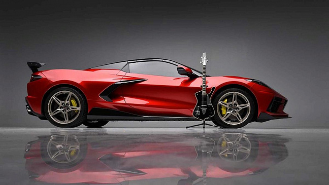 Фронтмен группы Kiss Пол Стэнли выставил на аукцион свой кабриолет Corvette 