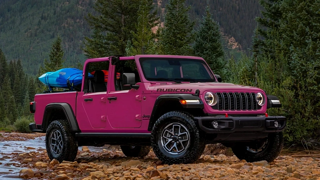 Jeep Gladiator впервые приобрел самый яркий цвет