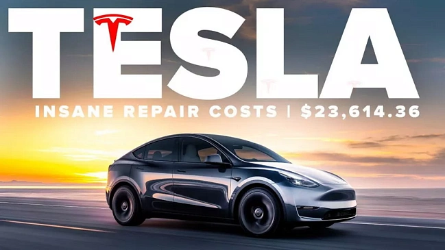 Владелец Tesla рассказывает, как дорого ему обошлось восстановление его электромобиля после аварии 