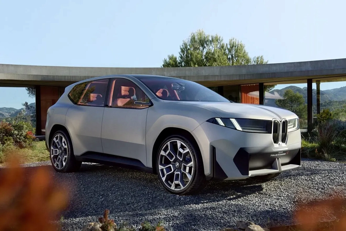 BMW представил яркий прототип нового электрического Neue Klasse X