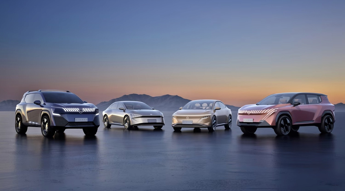 На выставке Auto China компания Nissan представила четыре инновационных концепт-кара